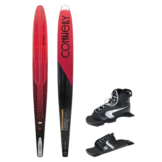 Connelly Concept Slalom Ski + Shadow & RTP Bindings Red/Black