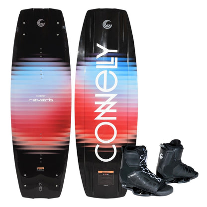 Connelly Reverb Wakeboard + Draft Boots Red/Black