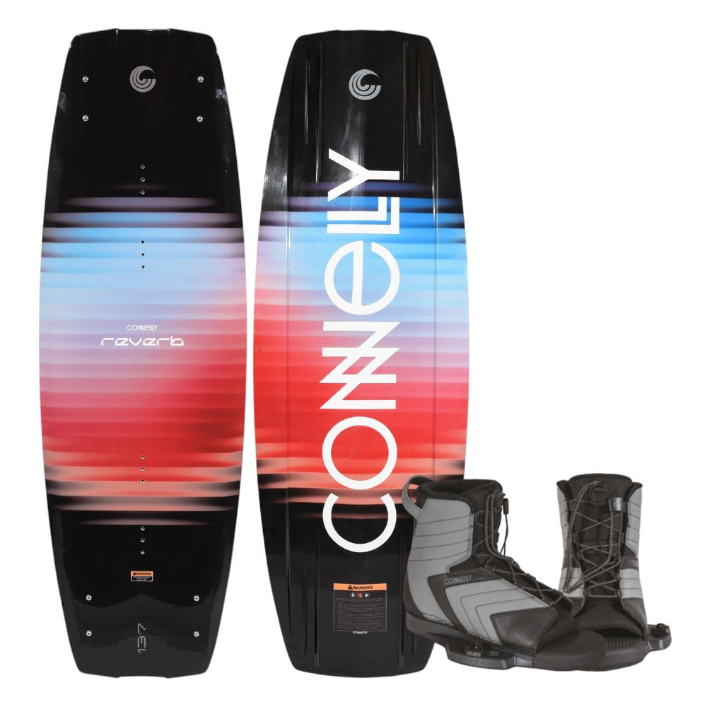 Connelly Reverb Wakeboard + Optima Boots Red/Black