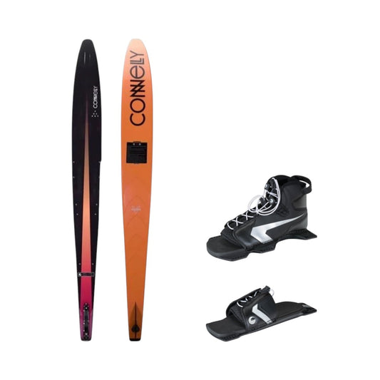 Connelly Rocket Slalom Ski + Shadow & RTP Bindings Red/Black