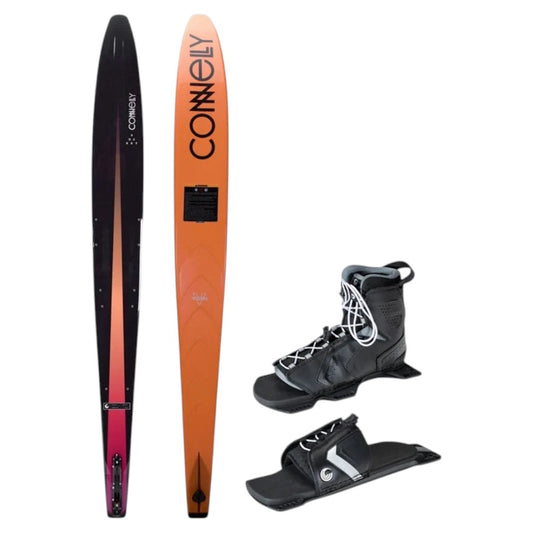 Connelly Rocket Slalom Ski + Tempest & RTP Bindings Red/Black