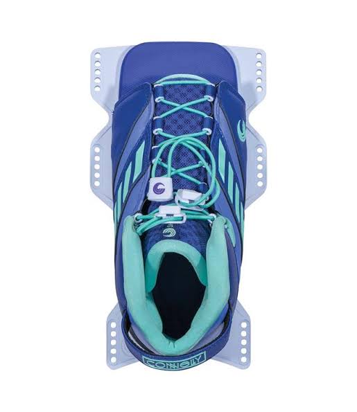Connelly Shadow Womens Binding Purple/White Small/Medium 6-12