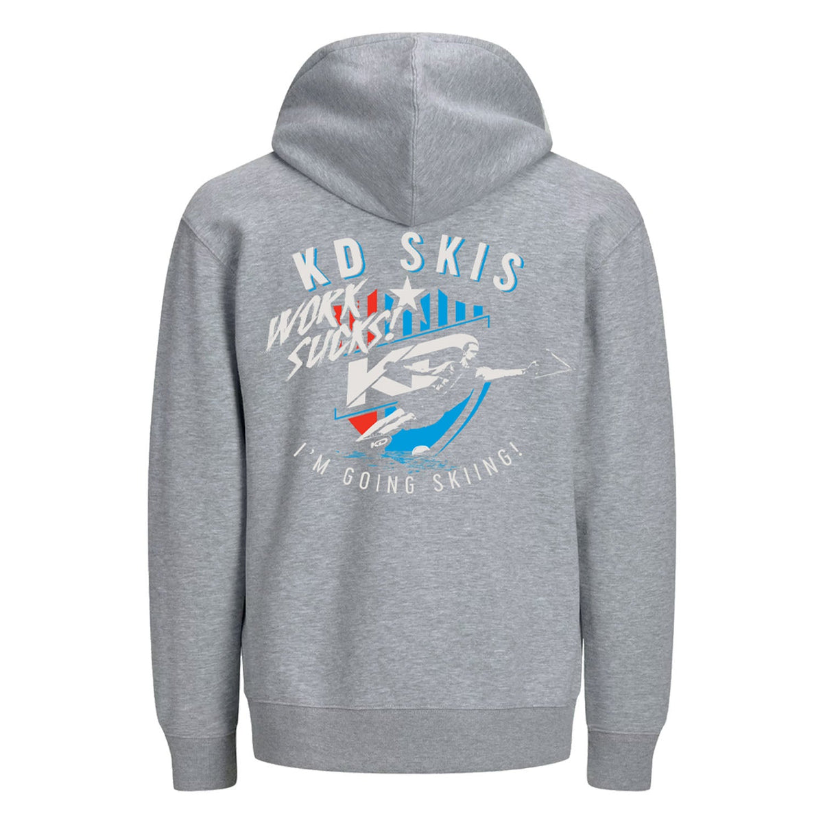 KD Work Sucks Hood Grey