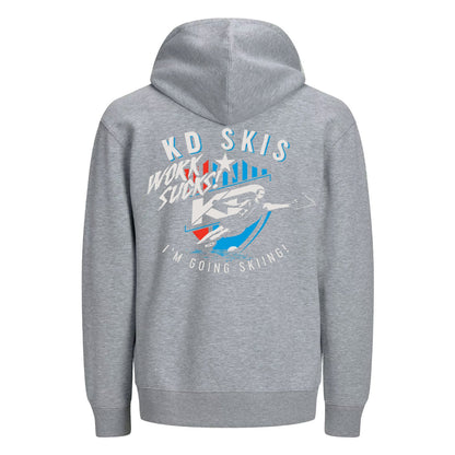 KD Work Sucks Hood Grey