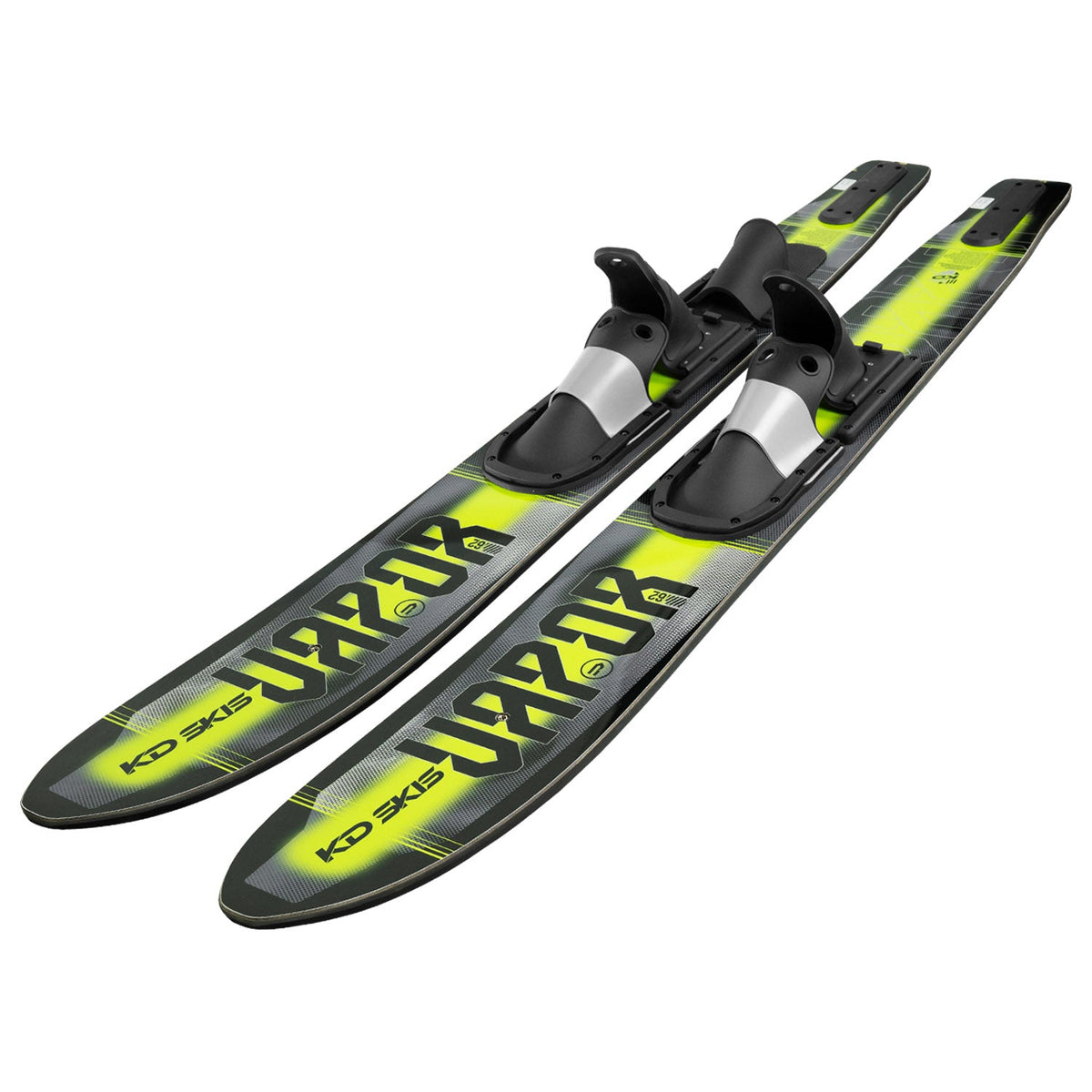 KD Youth Vapor Combo Skis Green/Black 62"
