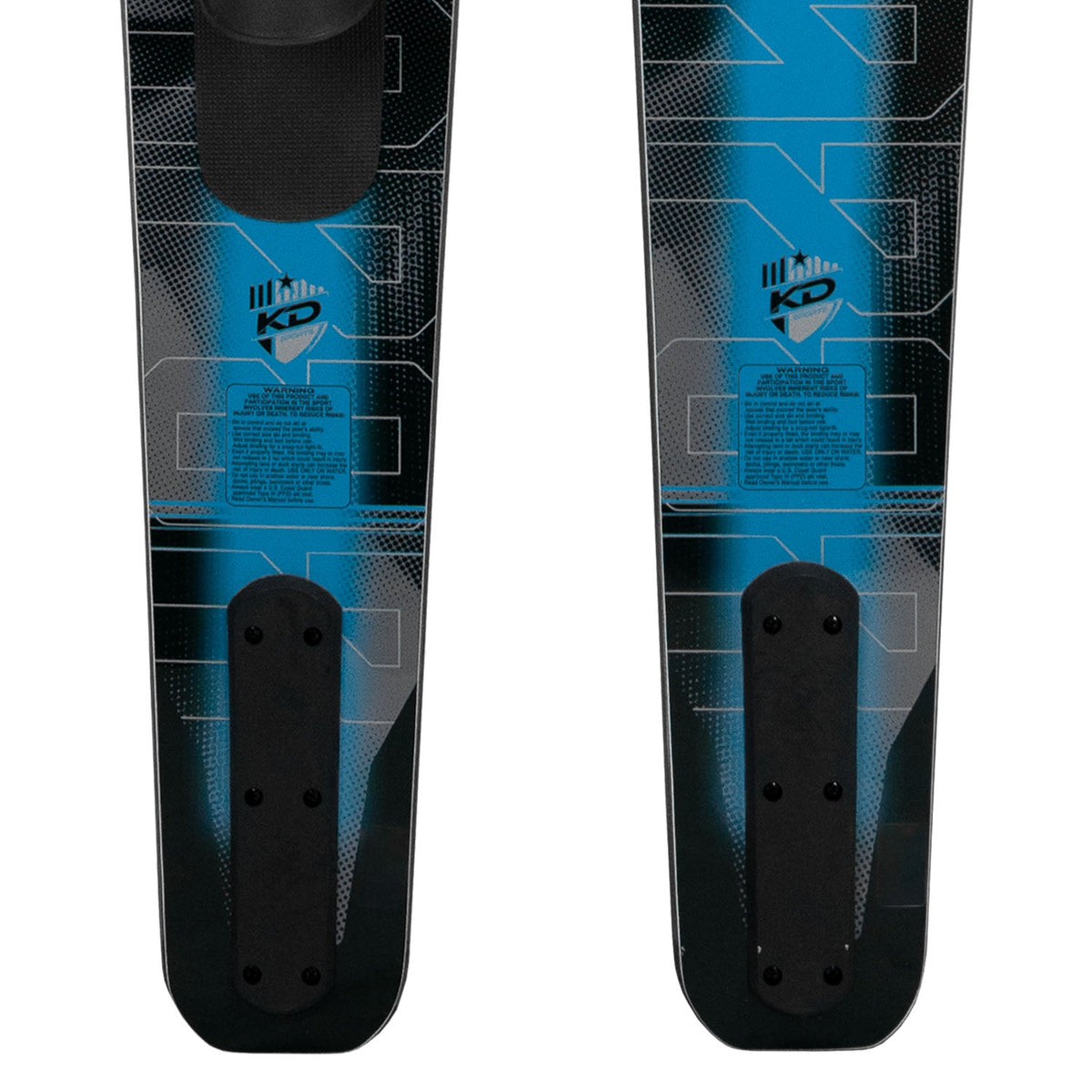 KD Vapor Combo Skis Blue/Black 67"