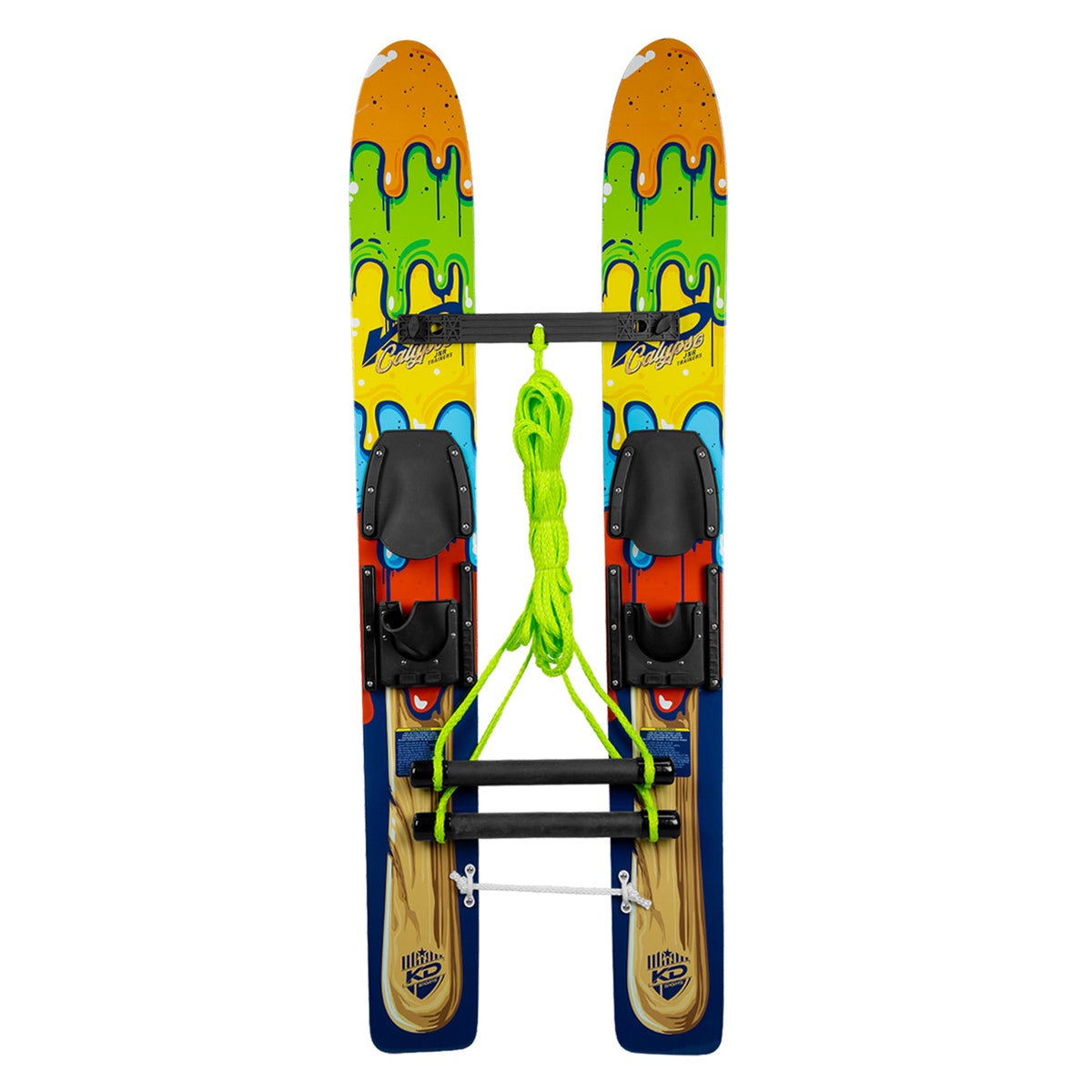 KD Calypso Combo Ski Trainer Green/Blue 46"