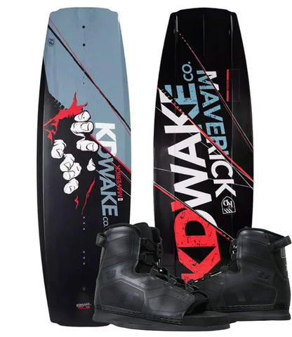 KD Maverick Wakeboard + Unix Boots Grey/Black