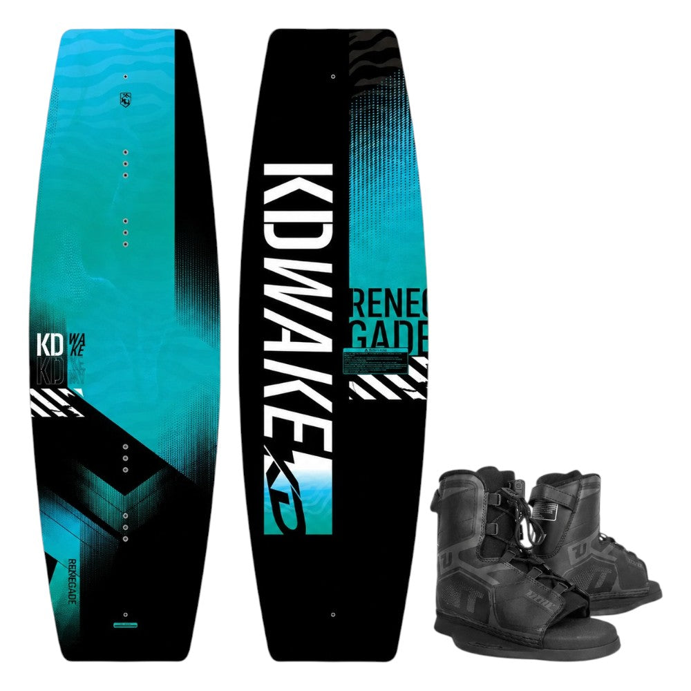 KD Renegade Wakeboard + Unix Boots Teal/Black