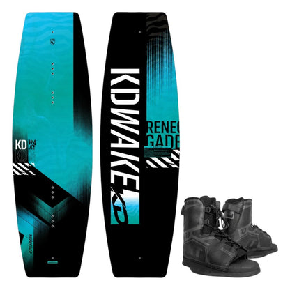 KD Renegade Wakeboard + Unix Boots Teal/Black