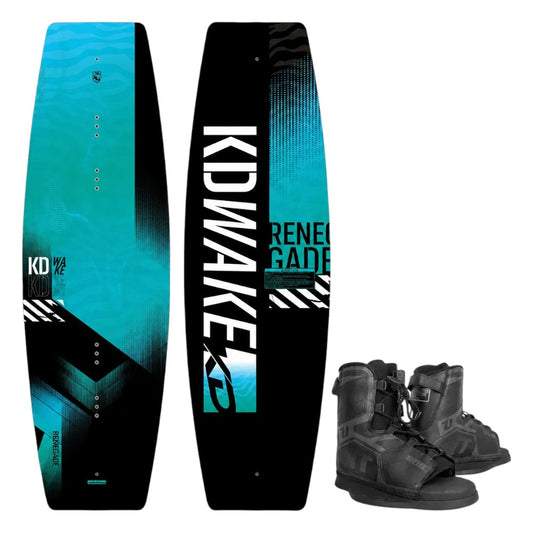 KD Renegade Wakeboard + Unix Boots Teal/Black