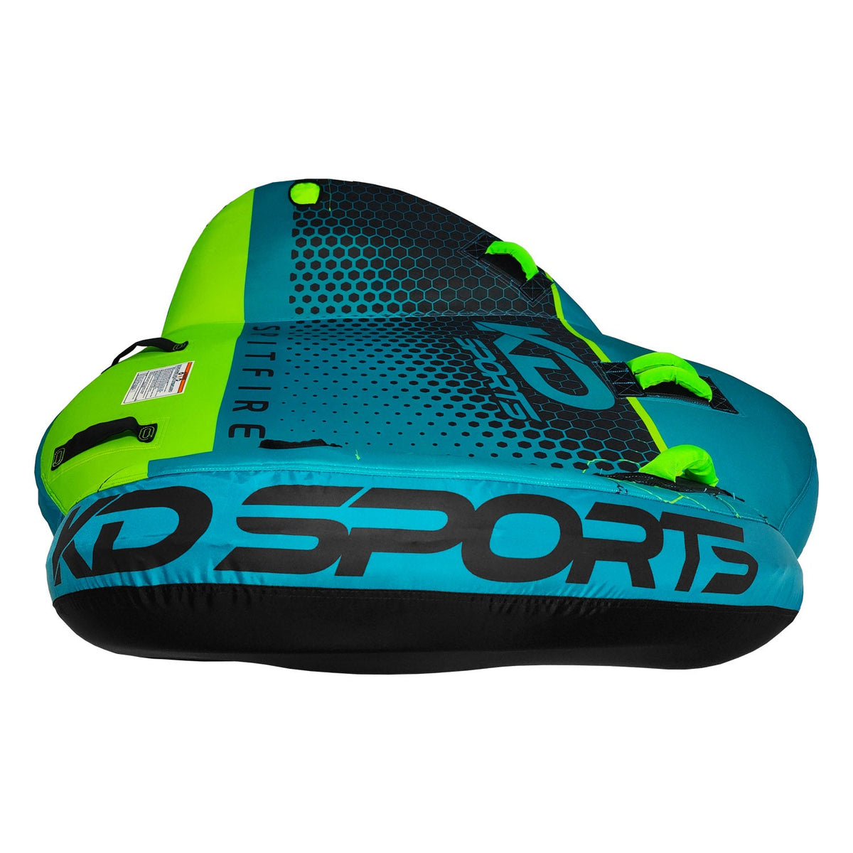 KD Spitfire Tube 2-Person Teal/Green 72"