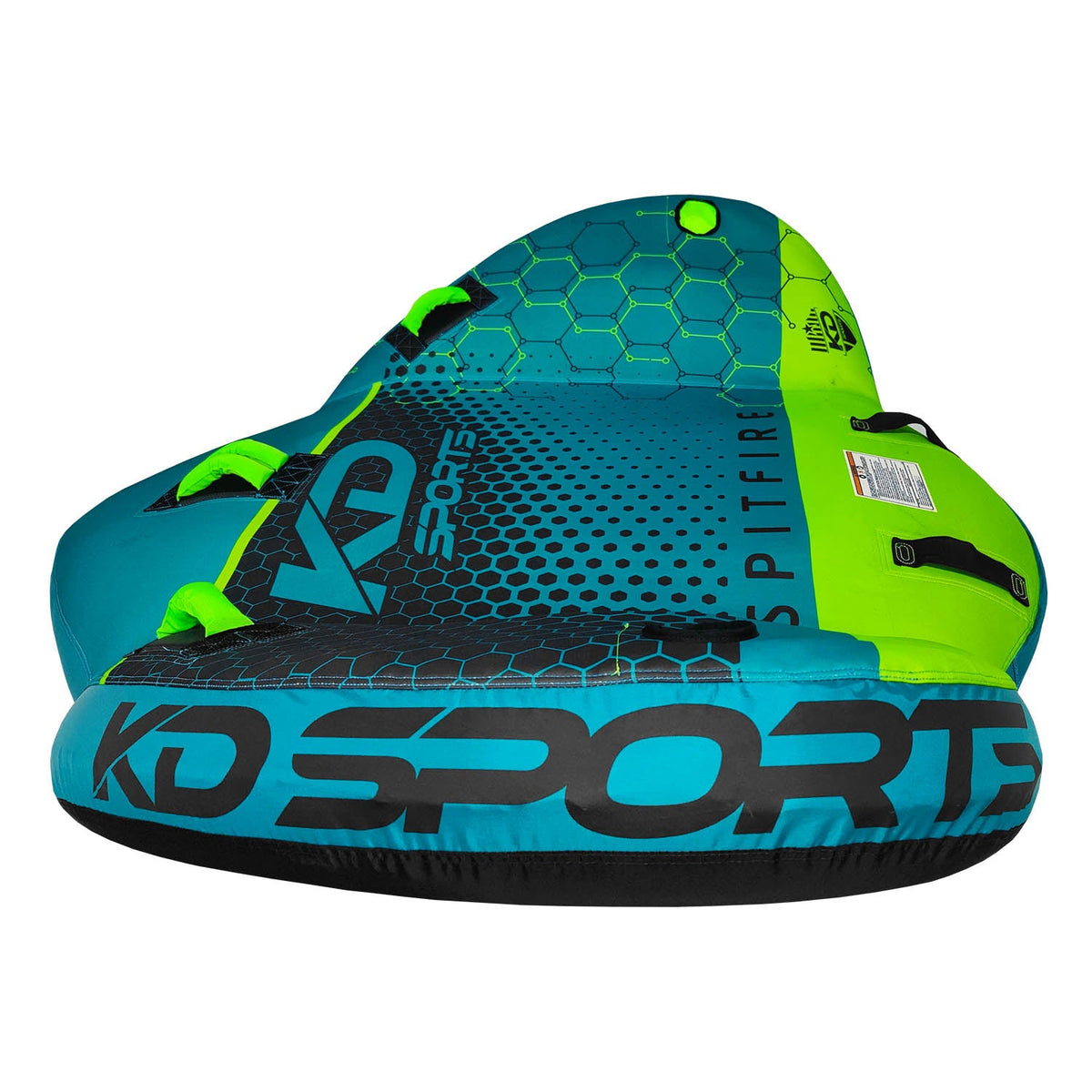 KD Spitfire Tube 2-Person Teal/Green 72"