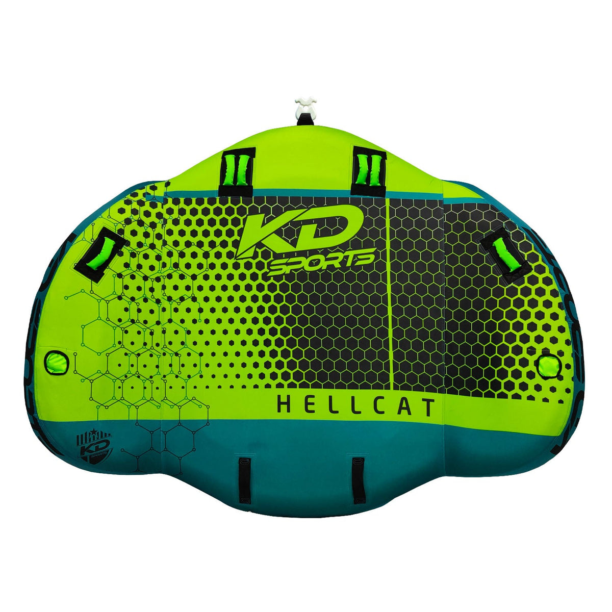 KD Hellcat Tube 3-Person Green/Teal 86"