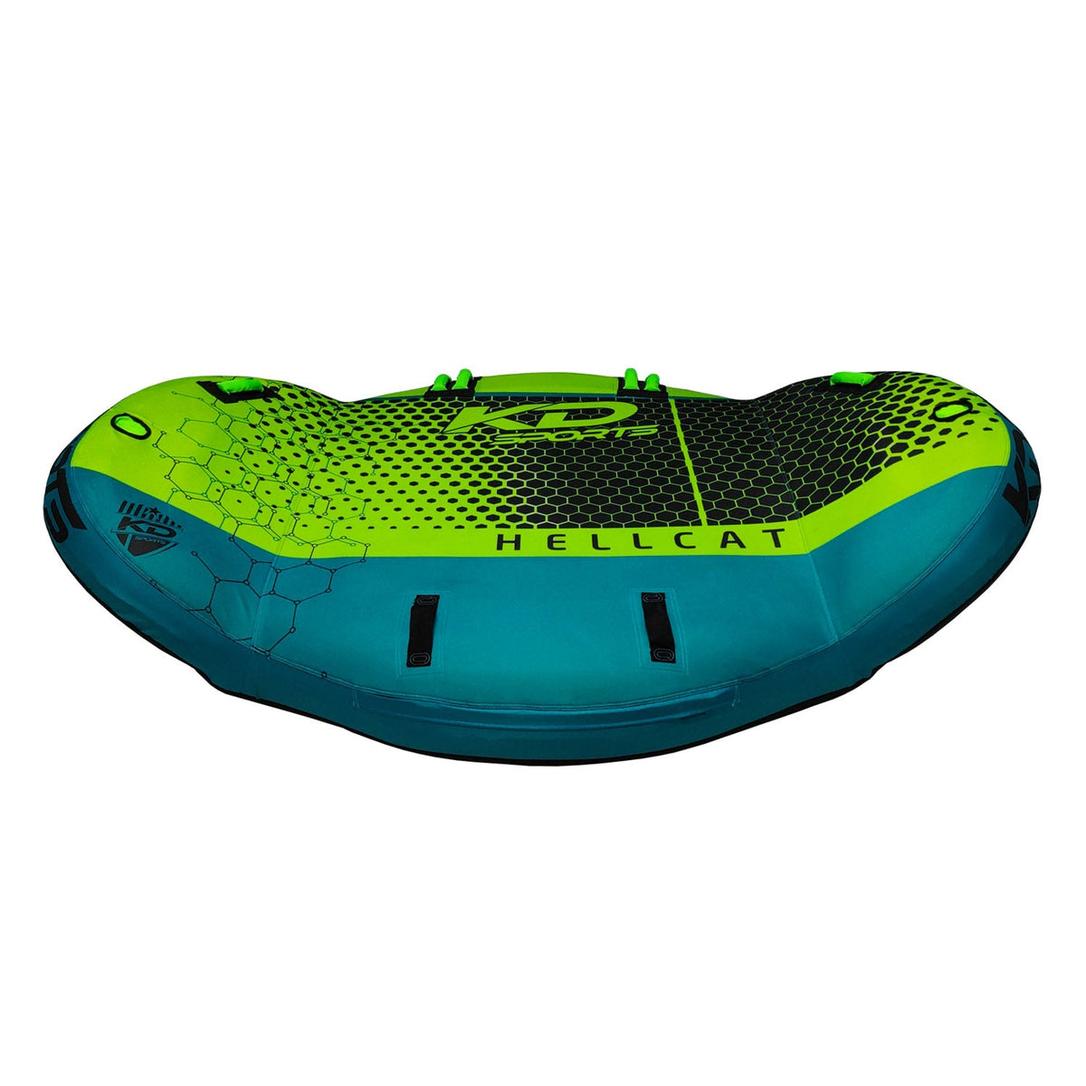 KD Hellcat Tube 3-Person Green/Teal 86"