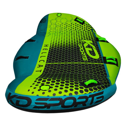 KD Hellcat Tube 3-Person Green/Teal 86"