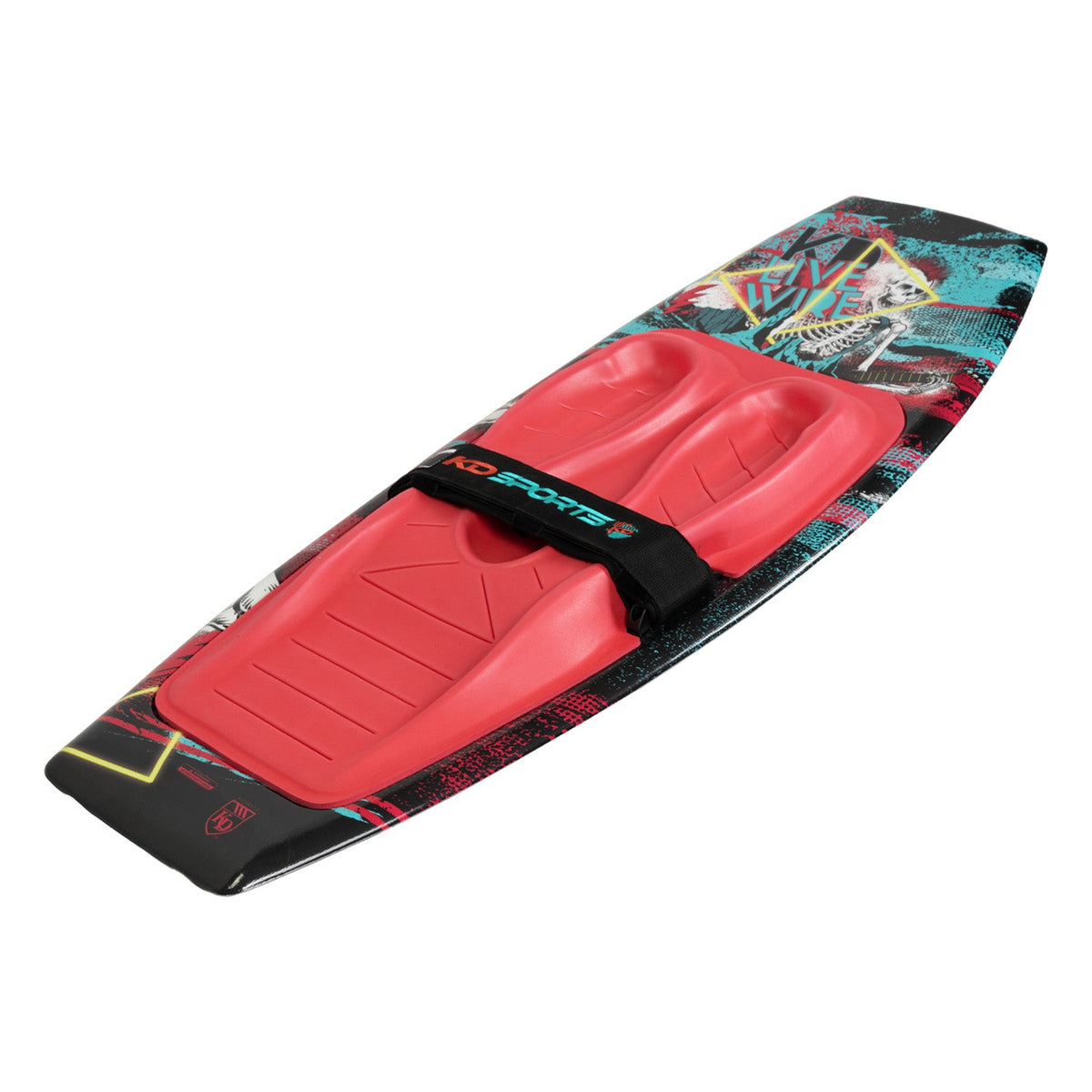 KD Livewire Kneeboard Red/Black 53"/135cm