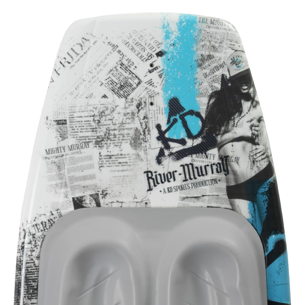 KD River Murray Kneeboard Blue/White 53"/135cm