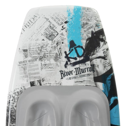 KD River Murray Kneeboard Blue/White 53"/135cm