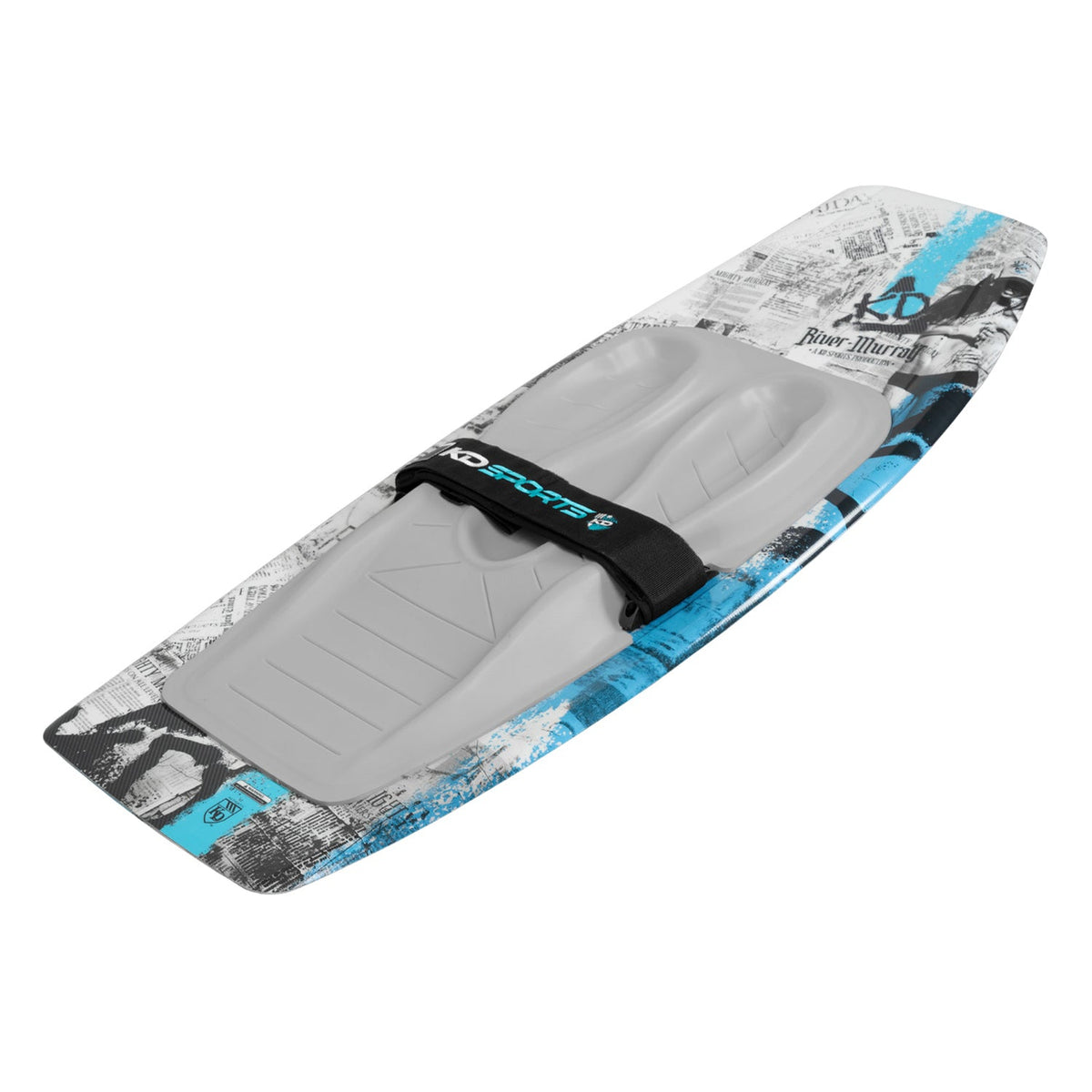 KD River Murray Kneeboard Blue/White 53"/135cm