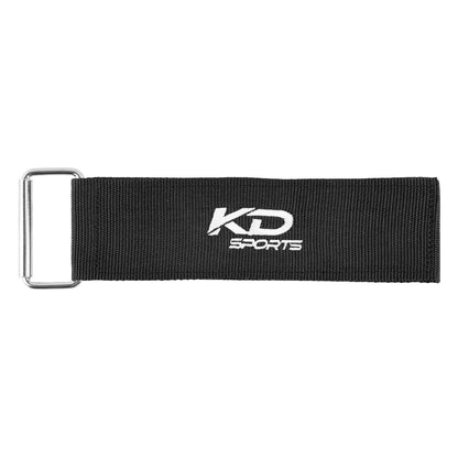KD Kneeboard Extension Strap Black/White 3"
