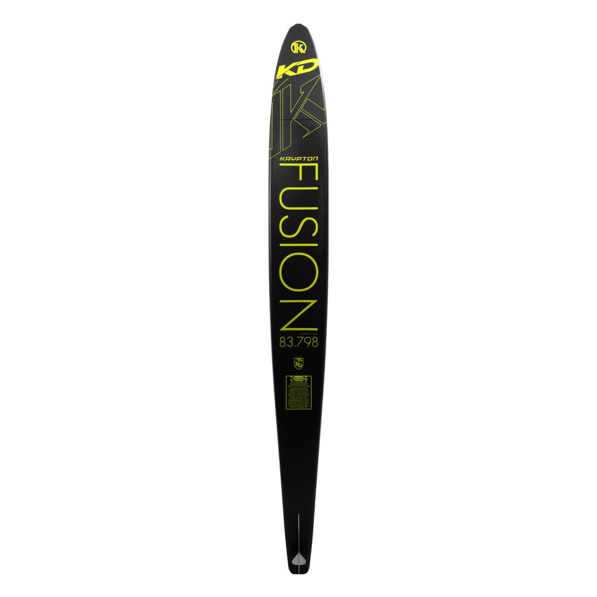 KD Krypton Fusion Blank Slalom Ski Yellow/Black