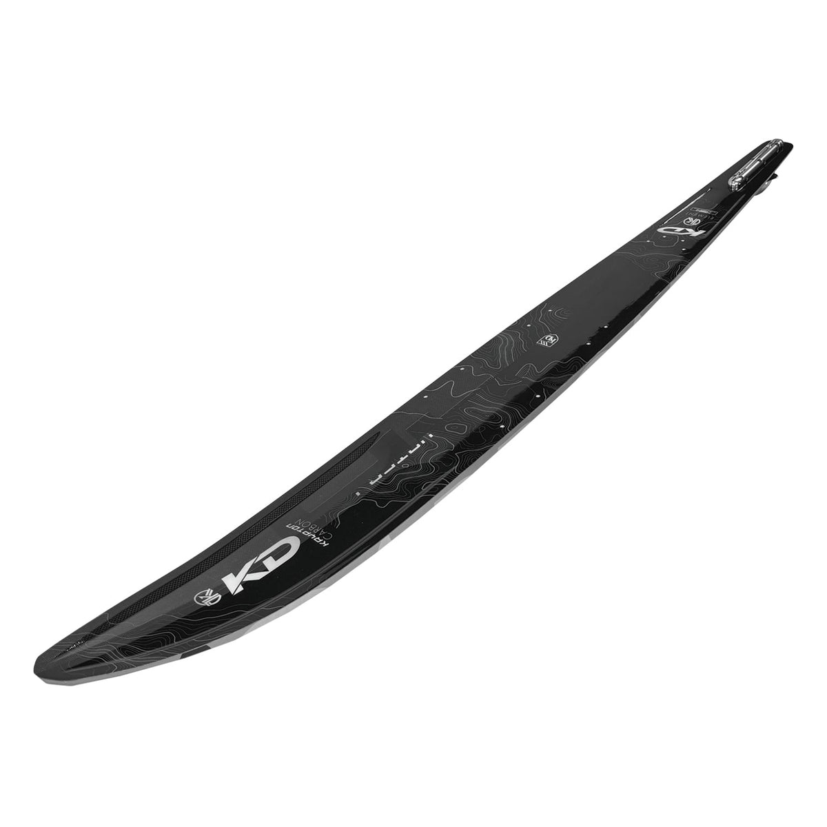 KD Krypton Carbon Blank Slalom Ski Grey/Black