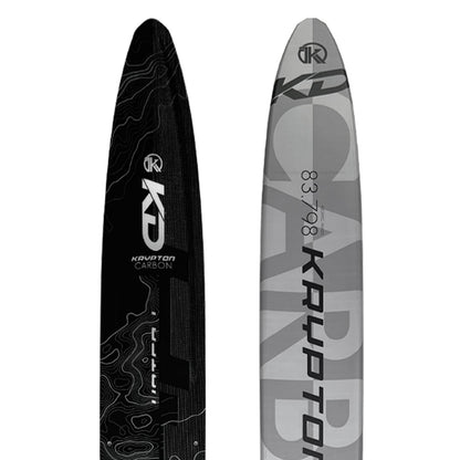 KD Krypton Carbon Blank Slalom Ski Grey/Black