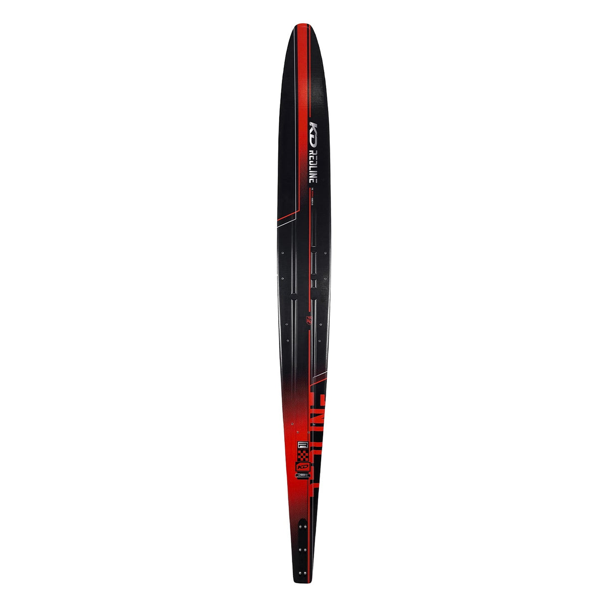 KD Redline Blank Slalom Ski Red/Black/Silver 72"