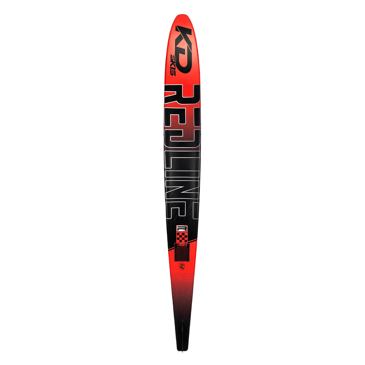 KD Redline Blank Slalom Ski Red/Black/Silver 72"