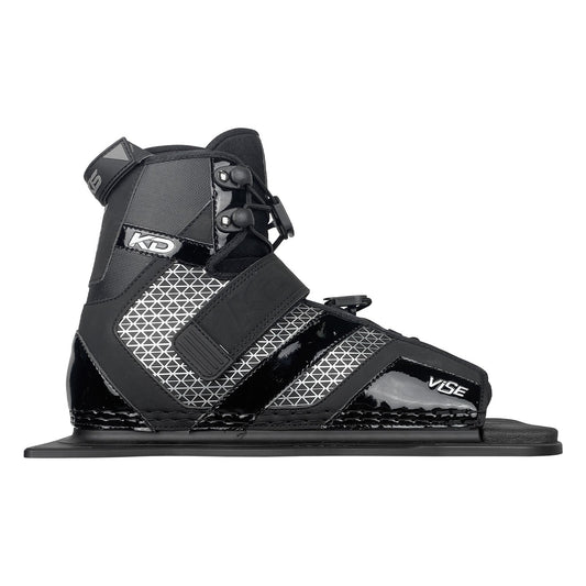 KD Vise Slalom Binding Water Ski Boot Black/Grey