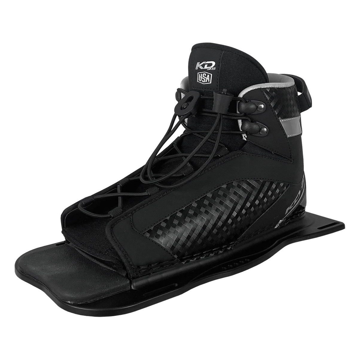 KD Axcess Slalom Ski Binding Black/Silver Standard 8-13