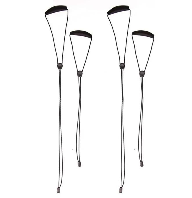 KD Ski Binding Lace Set - Double Lace + Lace Lock Black