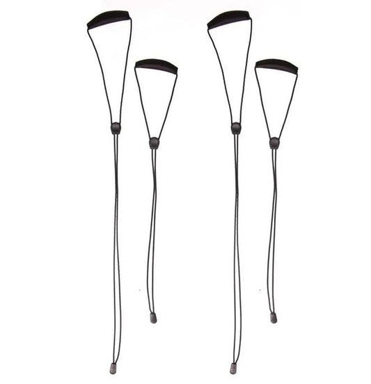 KD Ski Binding Lace Set - Double Lace + Lace Lock Black