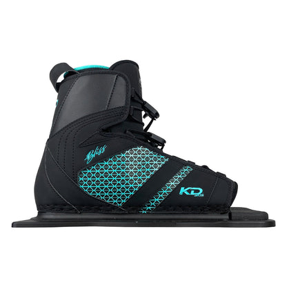 KD Bliss Slalom Ski Binding Teal/Black