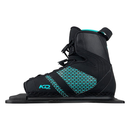 KD Bliss Slalom Ski Binding Teal/Black