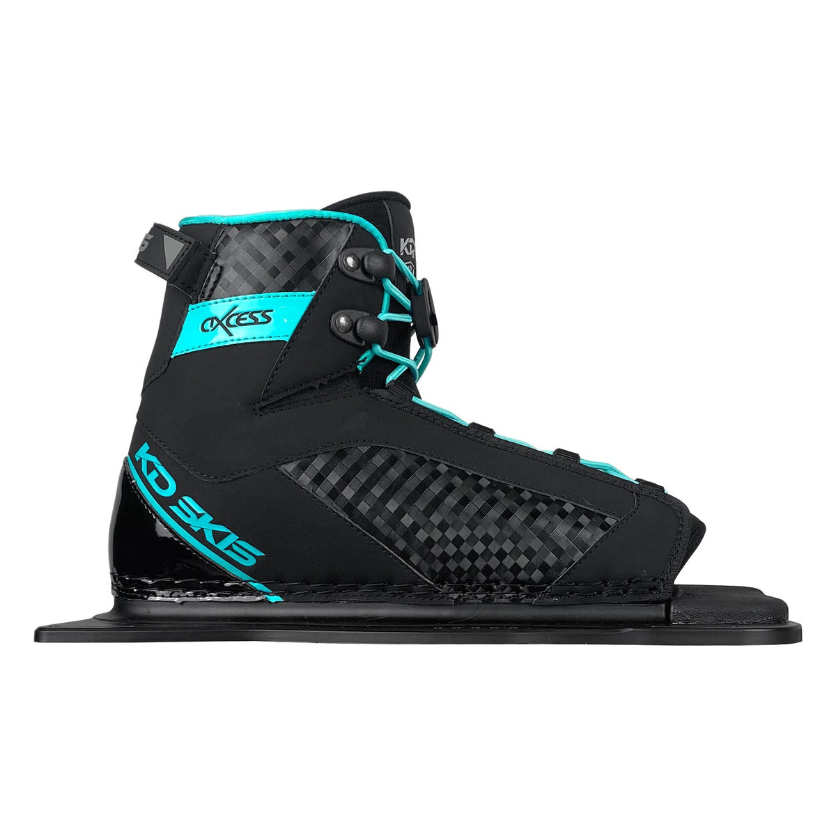 KD Axcess Slalom Ski Binding Teal/Black Standard 5-10