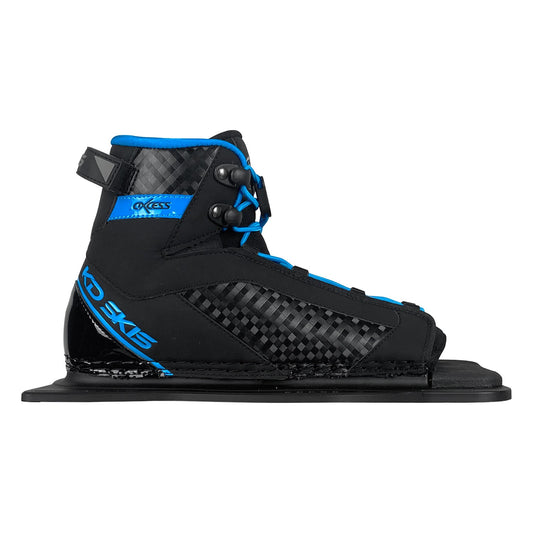 KD Axcess Junior Slalom Ski Binding Blue/Black XS 3-7