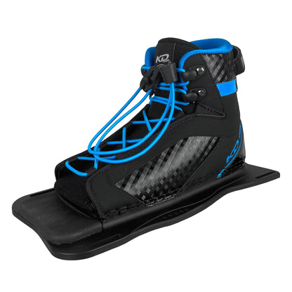 KD Axcess Junior Slalom Ski Binding Blue/Black XS 3-7