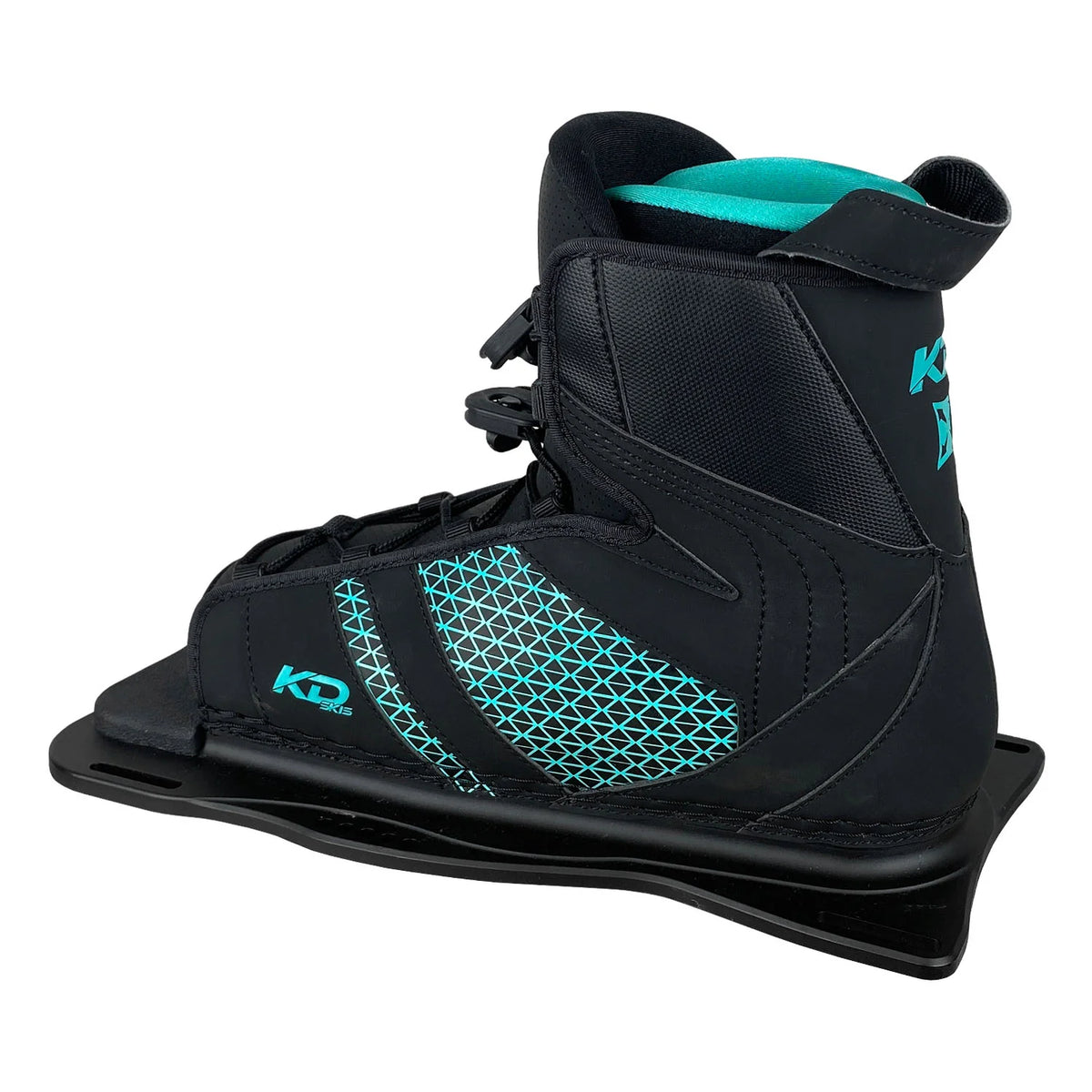 KD Xenon Slalom Ski + Bliss & RTP Bindings Purple/White 66"