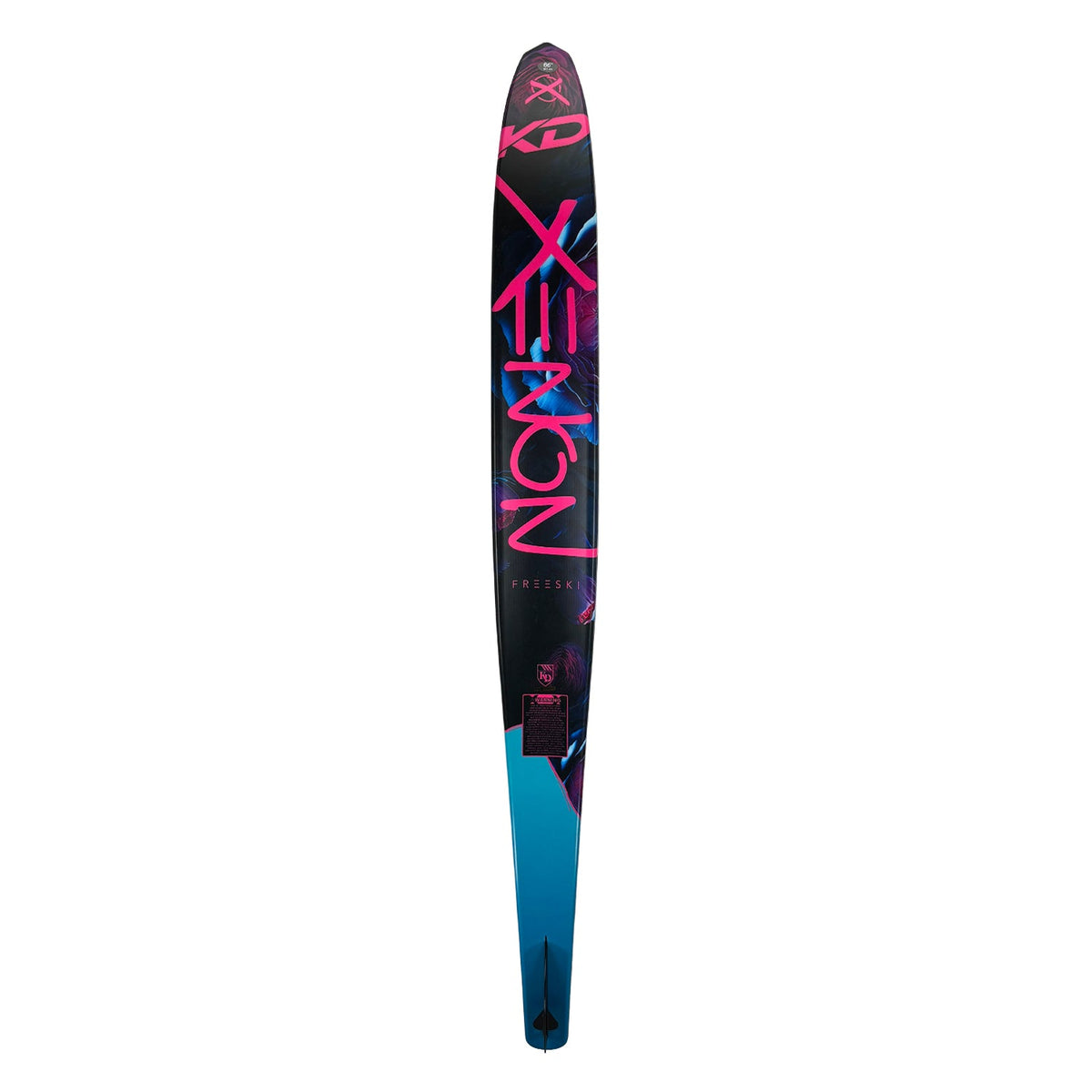 KD Xenon Blank Slalom Ski Purple/White 66"