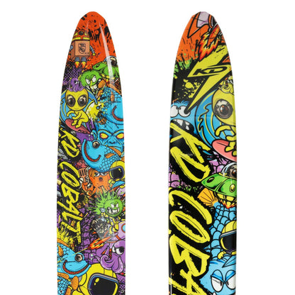 KD Cobalt Junior Blank Slalom Ski Cartoon 64"