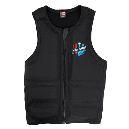 KD Comp Vest Ultra-Stretch Back Padding Red/White/Blue