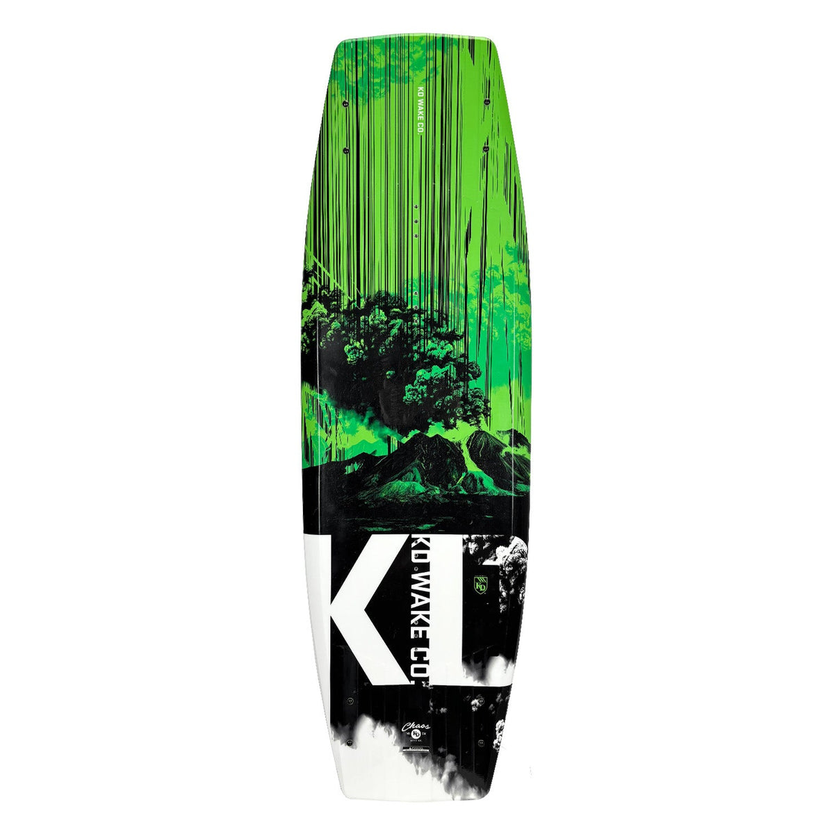KD Chaos Wakeboard Blank Green/Silver/Black