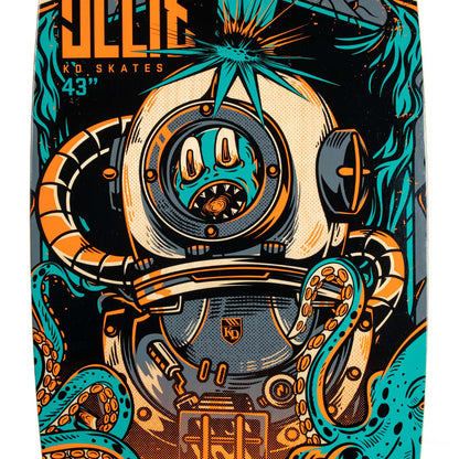KD Ollie Wakeskate Blue/Grey/Yellow 43"