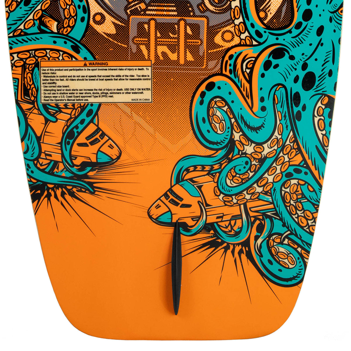 KD Ollie Wakeskate Blue/Grey/Yellow 43"