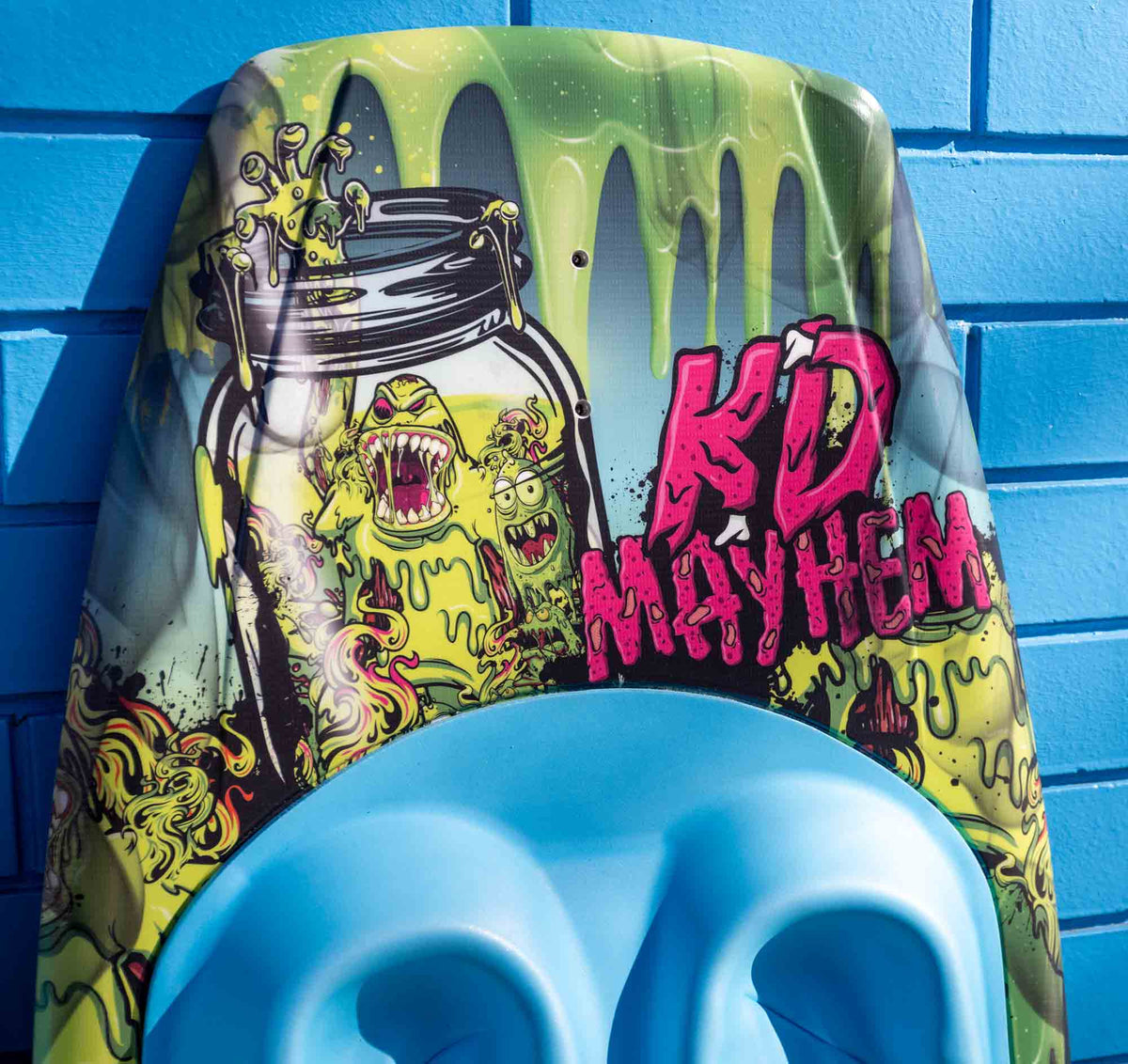 KD Mayhem Kneeboard Square Tip & Tail with Hook 53"/135cm