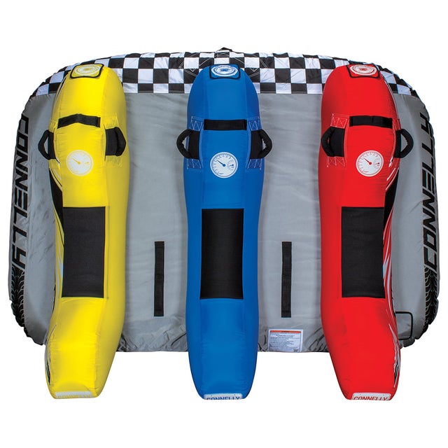 Connelly Ninja 3 Tube 3-Person Red/Blue/Yellow