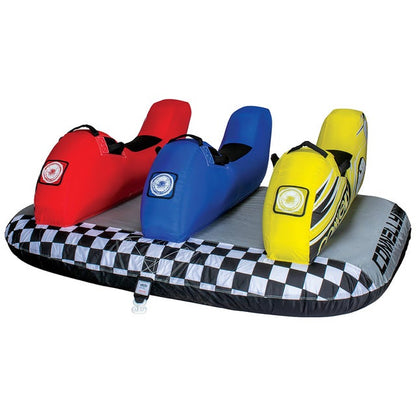 Connelly Ninja 3 Tube 3-Person Red/Blue/Yellow