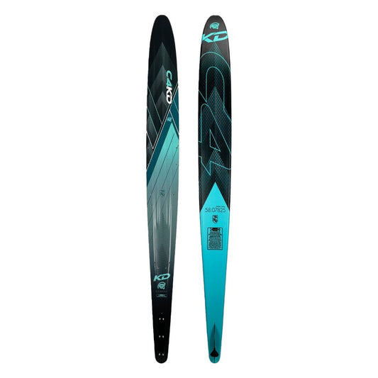 KD C4 Blank Slalom Ski Teal/Black